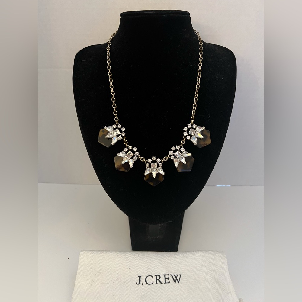 #6- EUC J. Crew Bib/Wreath/Statement Necklace